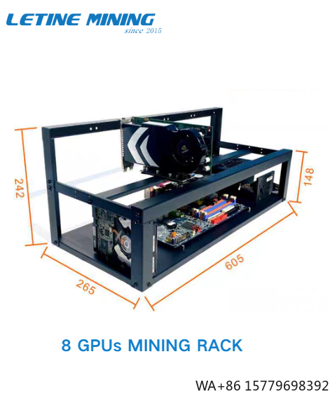 Gpu Mining Rig Frame 8 Gpu - CMP 170HX 8-GPU Açık Çerçeveli Madencilik